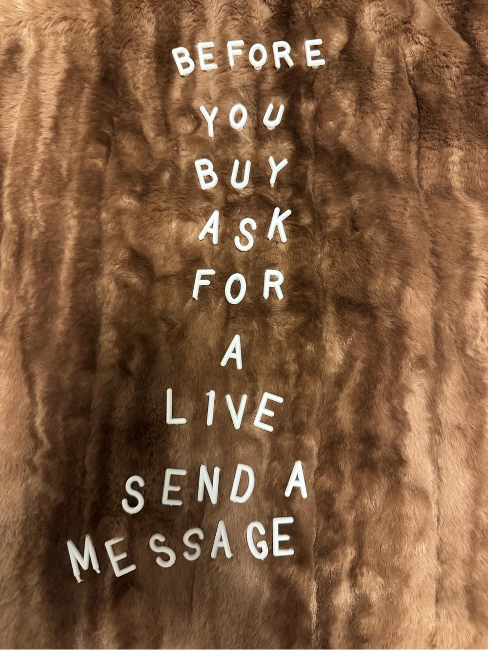 Before you Buy. Ask for a live showing. Please just Send a message to set a time